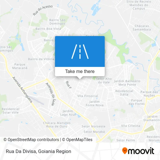 Rua Da Divisa map