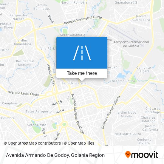 Mapa Avenida Armando De Godoy