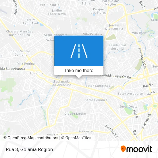 Rua 3 map