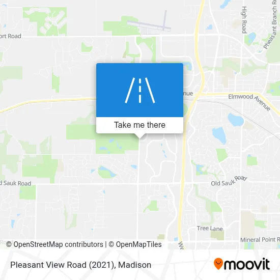 Pleasant View Road (2021) map