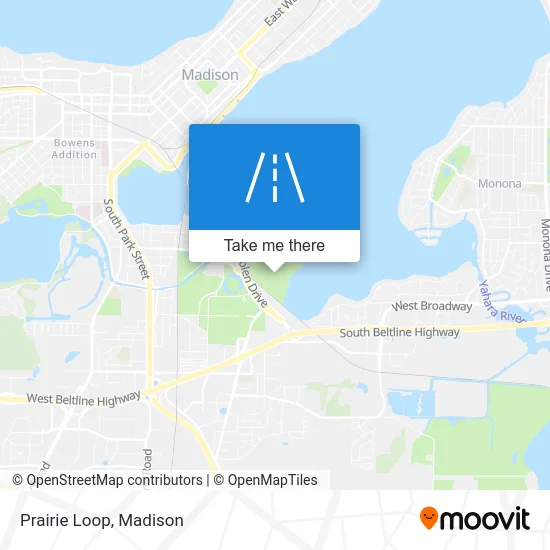 Mapa de Prairie Loop