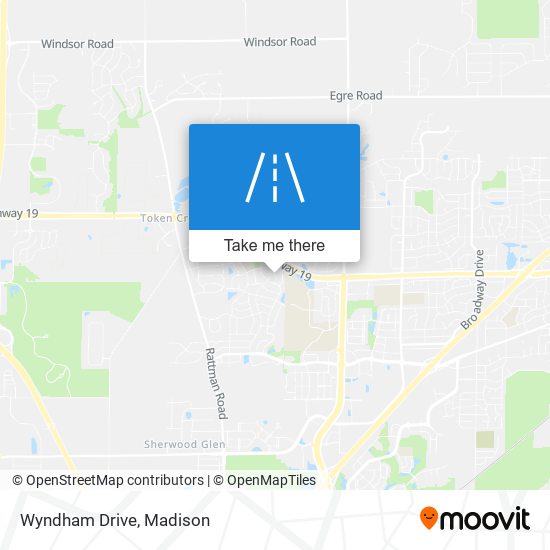 Wyndham Drive map