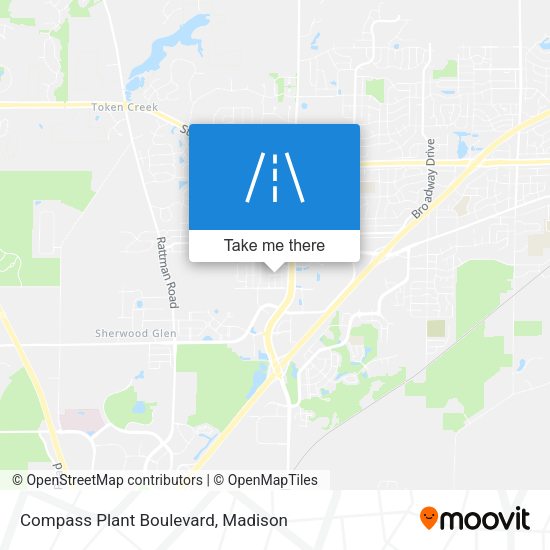 Mapa de Compass Plant Boulevard