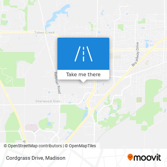 Cordgrass Drive map