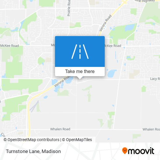 Turnstone Lane map