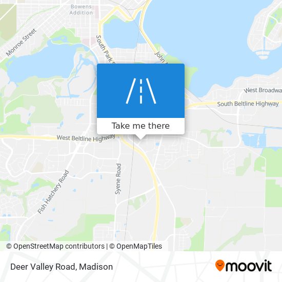 Mapa de Deer Valley Road