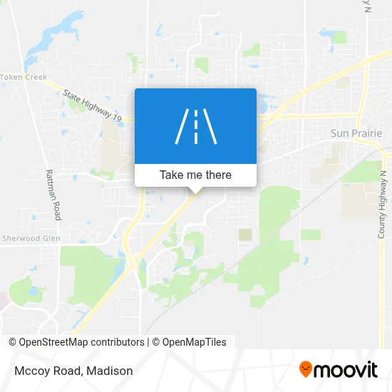 Mccoy Road map