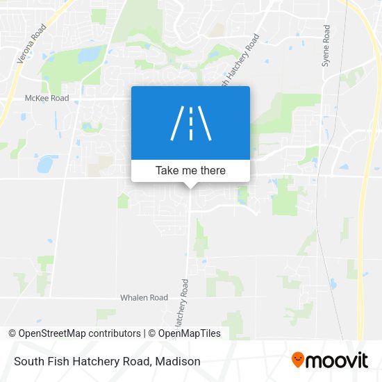 Mapa de South Fish Hatchery Road