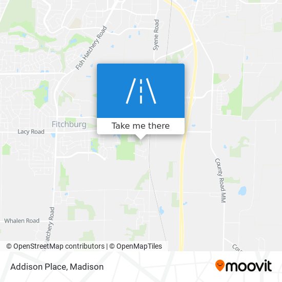 Addison Place map