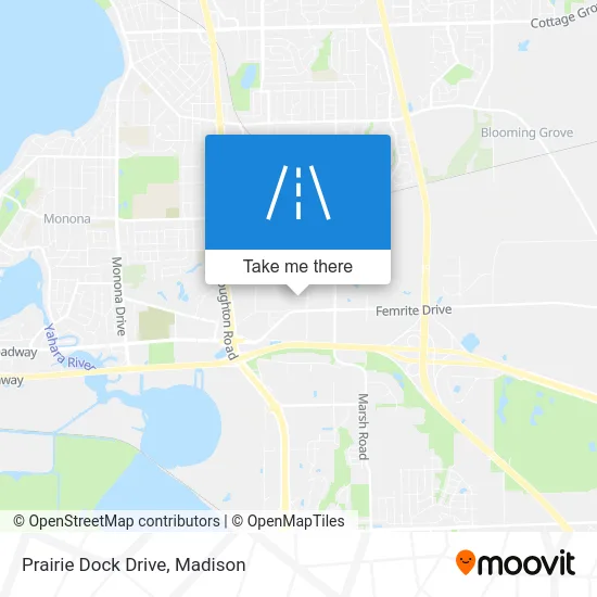 Prairie Dock Drive map