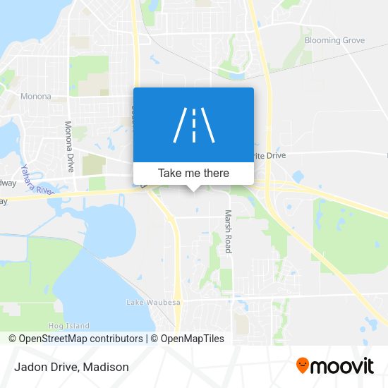 Jadon Drive map