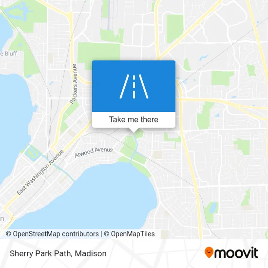 Sherry Park Path map