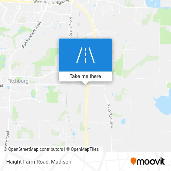 Haight Farm Road map