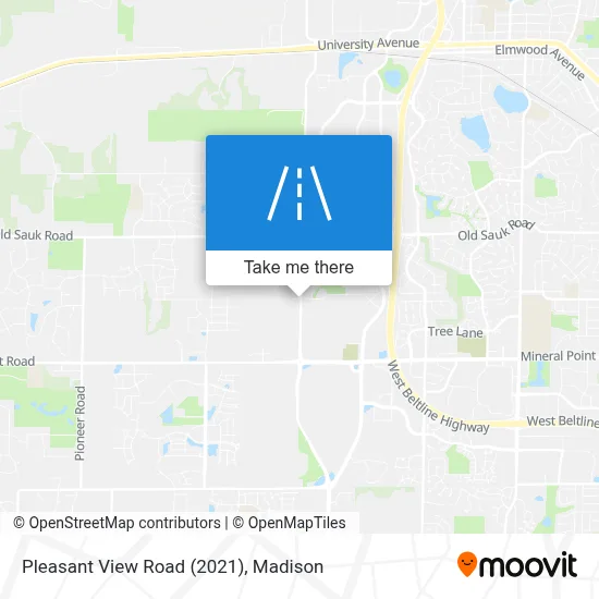 Pleasant View Road (2021) map