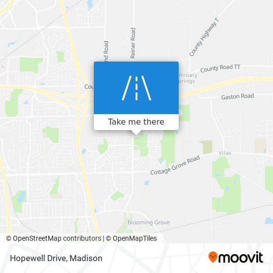 Hopewell Drive map