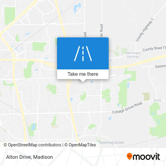 Mapa de Alton Drive