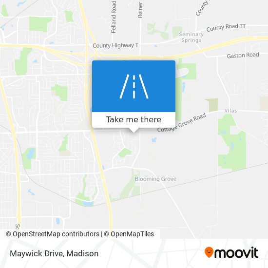 Maywick Drive map