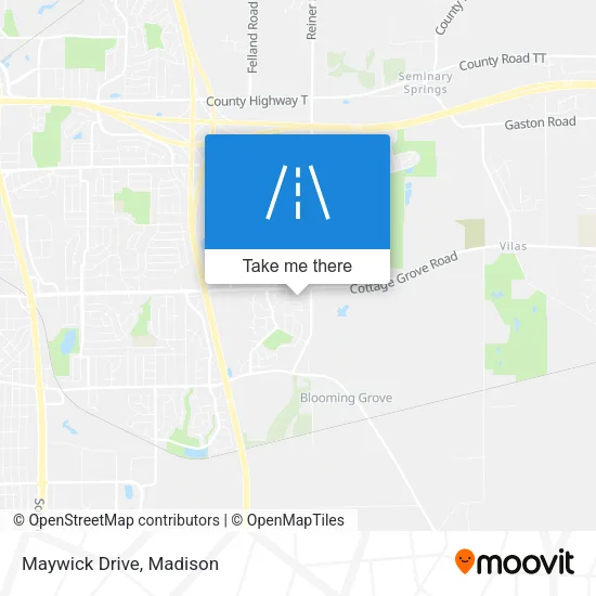 Maywick Drive map