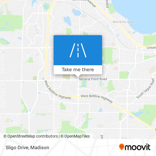 Sligo Drive map