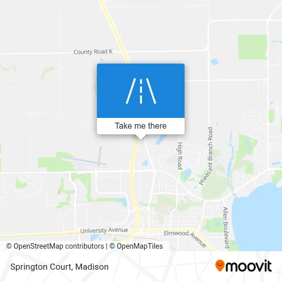 Springton Court map