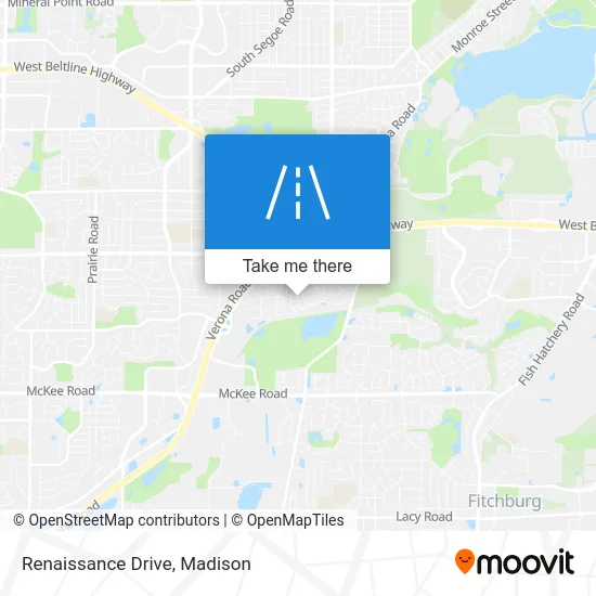 Renaissance Drive map