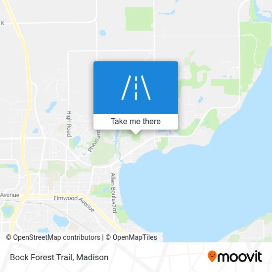 Bock Forest Trail map