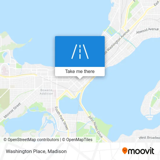 Washington Place map