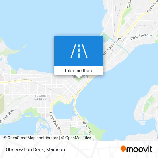 Observation Deck map