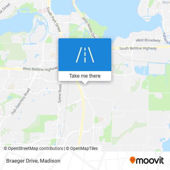 Braeger Drive map