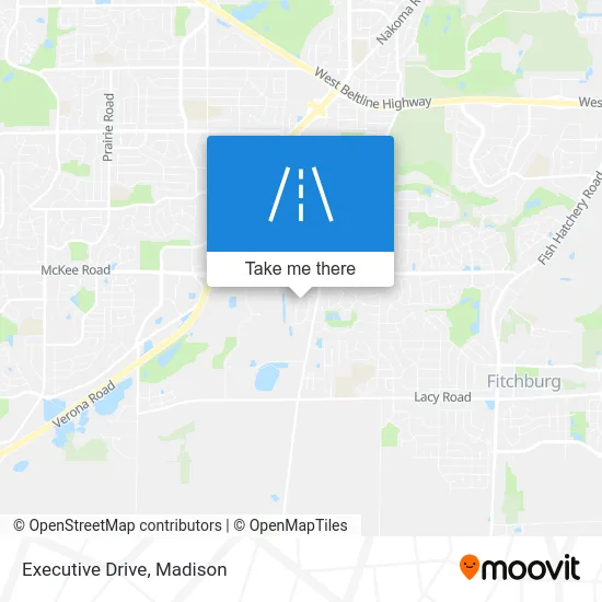 Executive Drive map