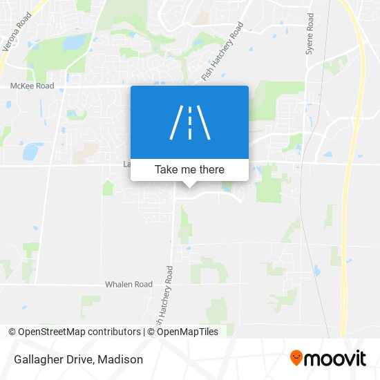 Gallagher Drive map