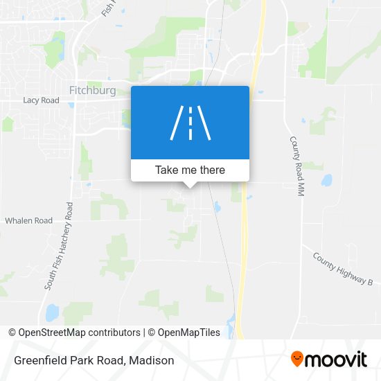 Mapa de Greenfield Park Road