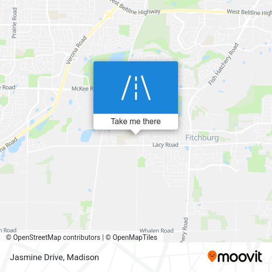 Mapa de Jasmine Drive