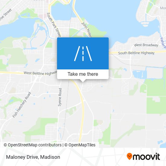 Maloney Drive map