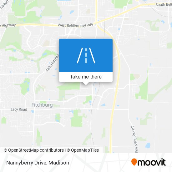 Nannyberry Drive map