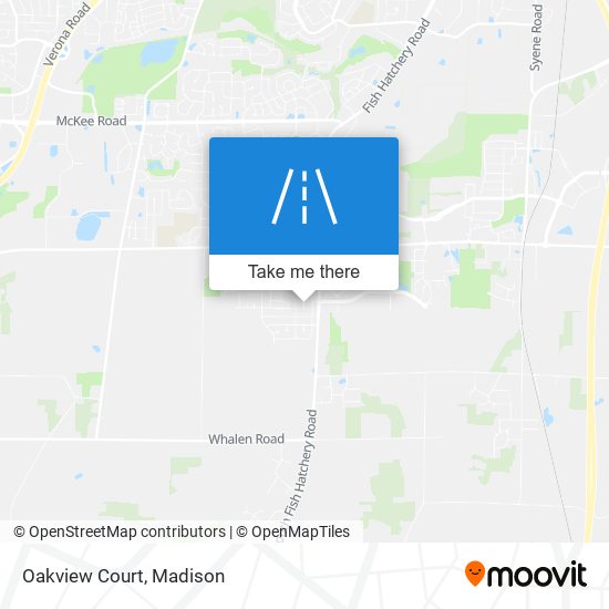 Oakview Court map