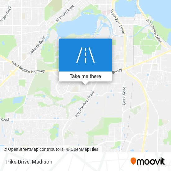 Mapa de Pike Drive