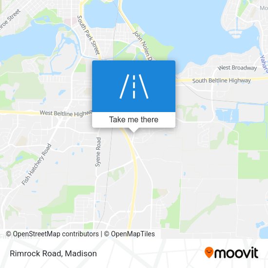 Mapa de Rimrock Road