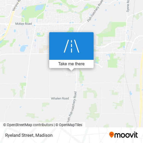 Ryeland Street map