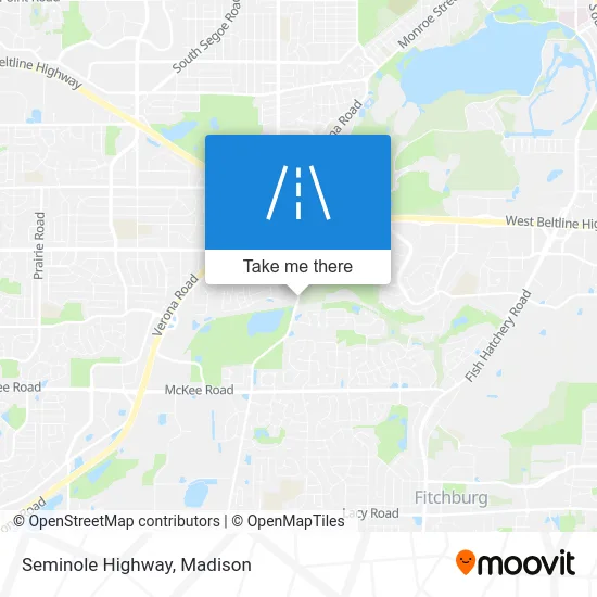 Seminole Highway map