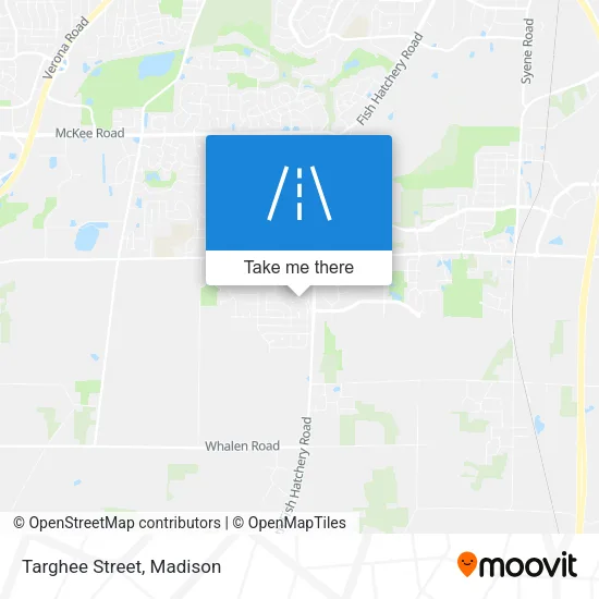 Targhee Street map