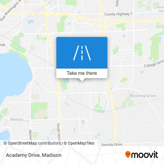 Academy Drive map