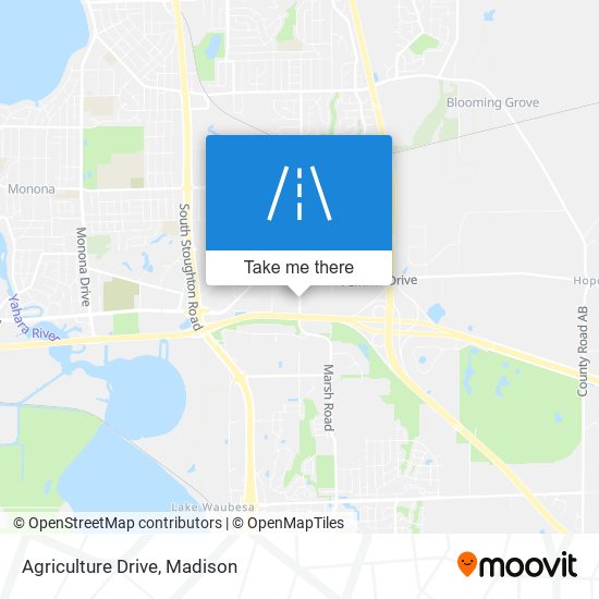 Agriculture Drive map