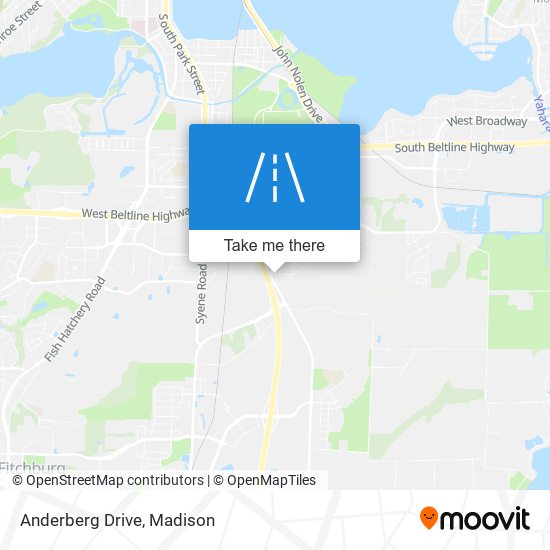 Anderberg Drive map