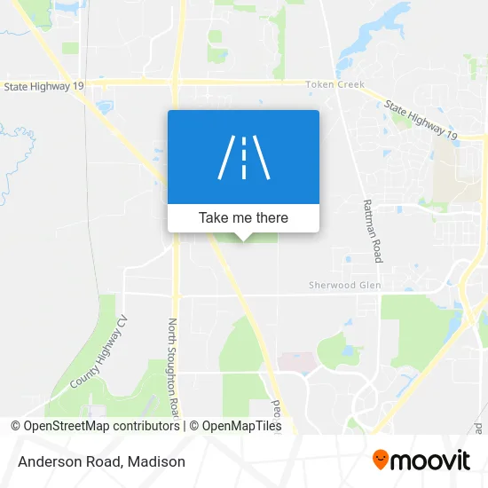 Anderson Road map
