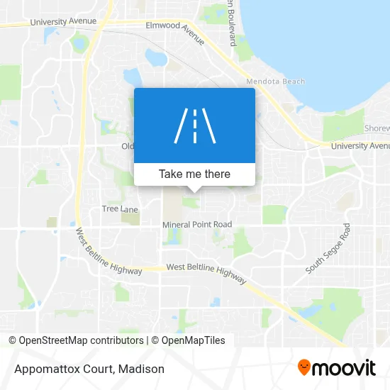 Appomattox Court map