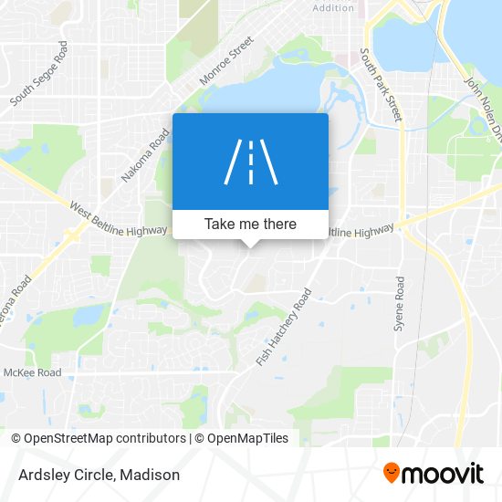 Ardsley Circle map