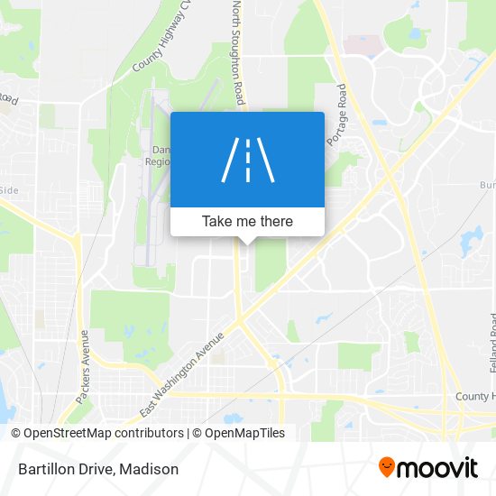 Bartillon Drive map