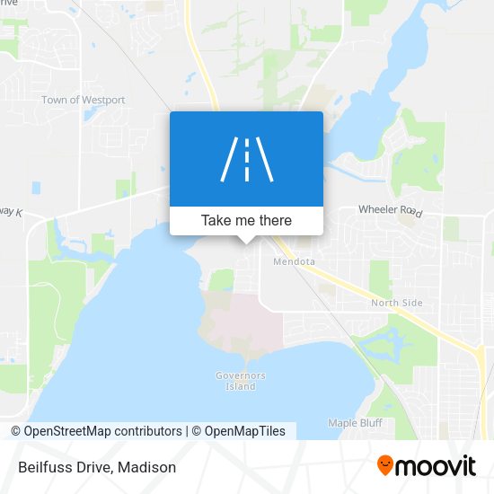 Beilfuss Drive map