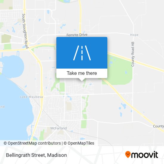 Bellingrath Street map